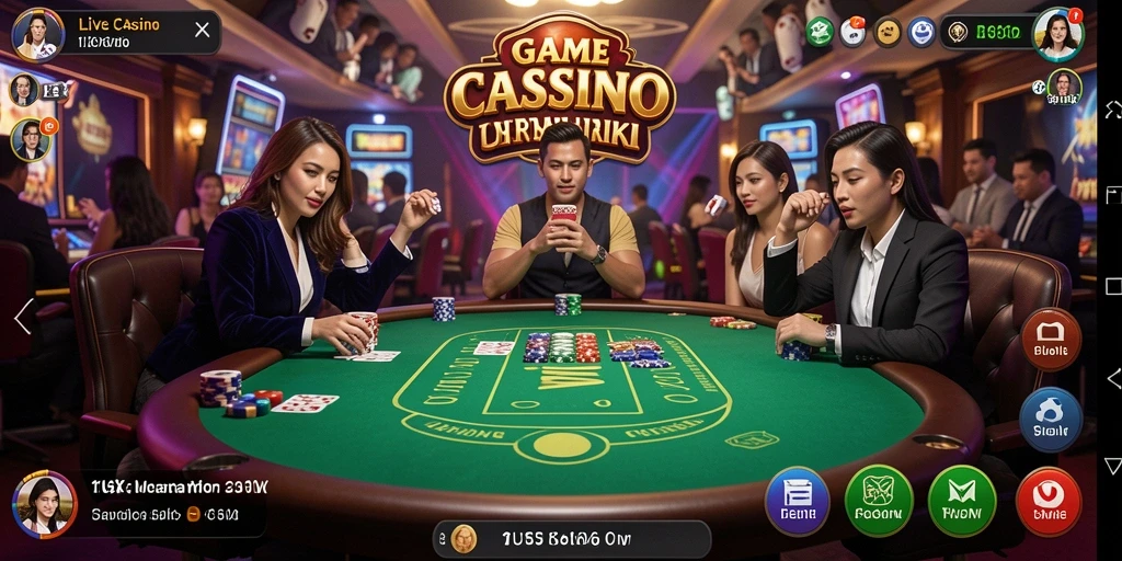Tampilan gameplay Live Casino yang mendebarkan di 116X.