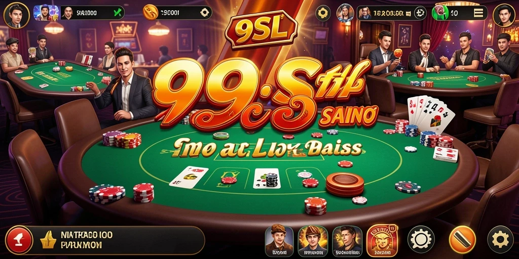 Tampilan gameplay Live Casino yang menarik dan interaktif di 99SL.