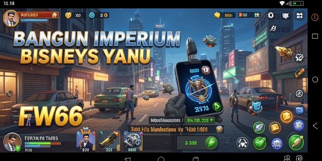Gameplay seru dan menyenangkan dalam FW66 yang penuh strategi Tycoon.