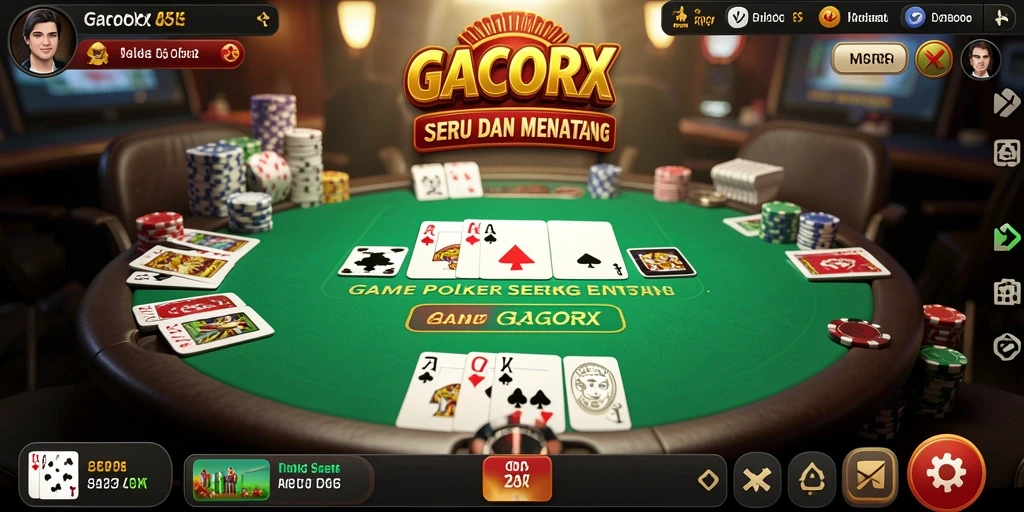 Gambaran gameplay seru di GACORX dengan pemain aktif.