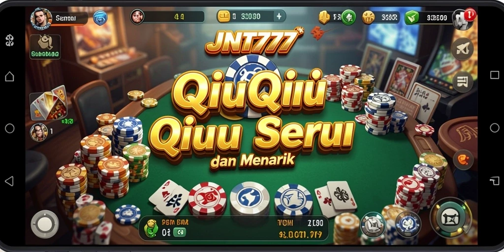 Screenshot gameplay JNT777 QiuQiu yang mengasyikkan.