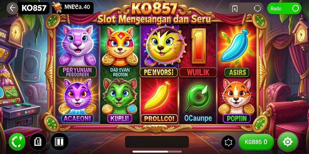 Tampilan gameplay menarik dari KO857 yang penuh keseruan.