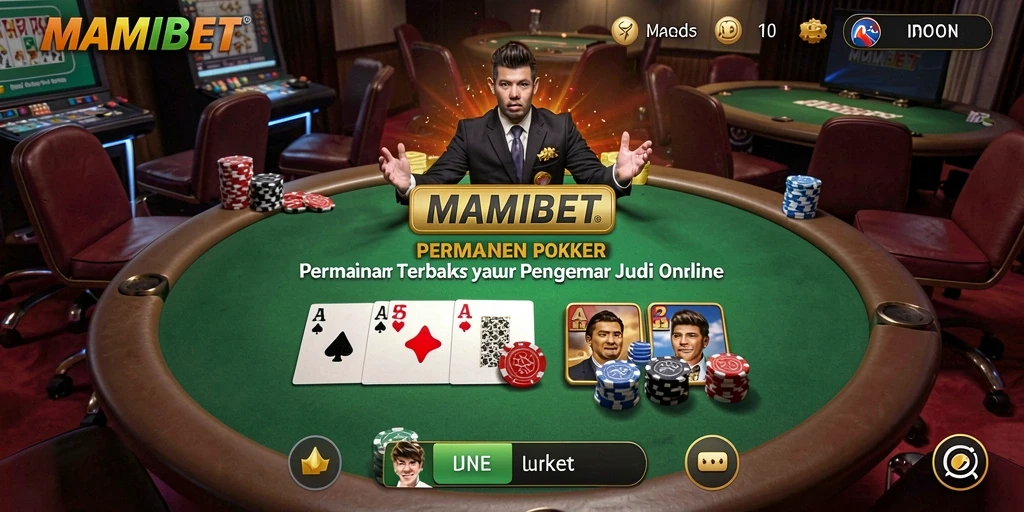 Gameplay seru dari MAMIBET yang menghadirkan keseruan Poker.