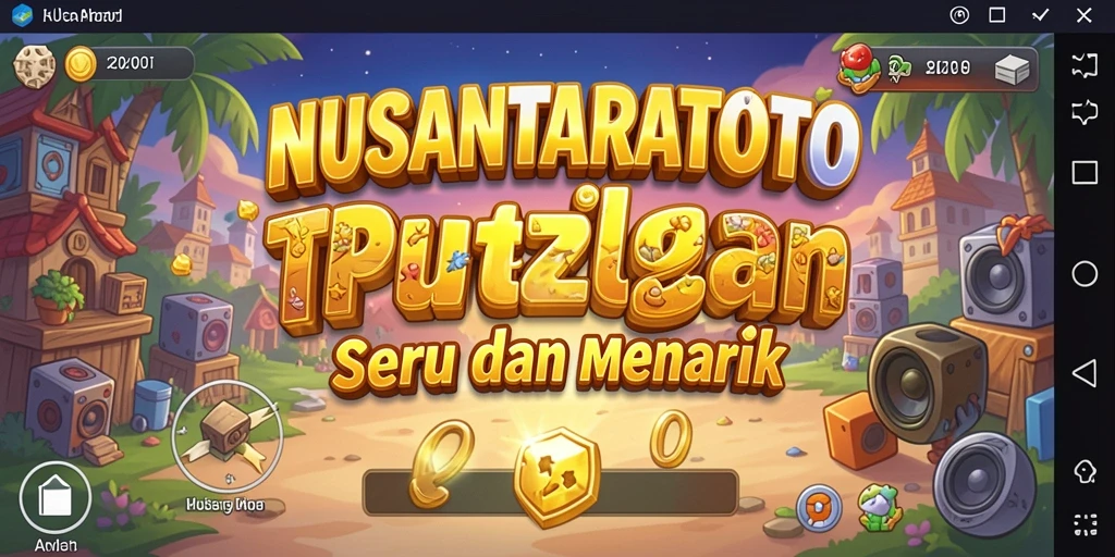 Gameplay menarik NUSANTARATOTO dengan berbagai tantangan puzzle.
