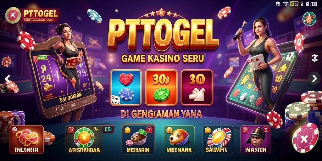 Tampilan gameplay <strong>PTTOGEL</strong> yang mengasyikkan dengan grafik menawan.