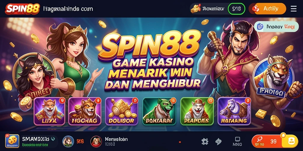 Tampilan menarik saat bermain Kasino di SPIN88 dengan pengalaman yang menggembirakan.