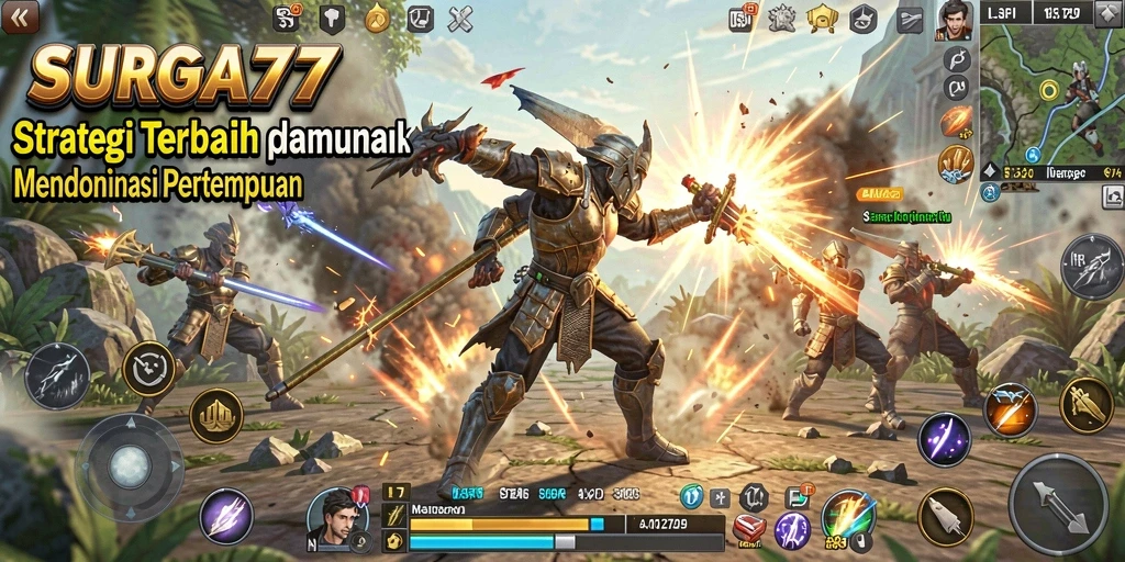Gameplay mendebarkan dalam SURGA77 dengan strategi yang kompleks.