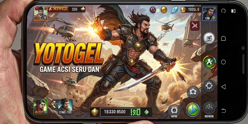 Tampilan gameplay seru dan mendebarkan di YOTOGEL.